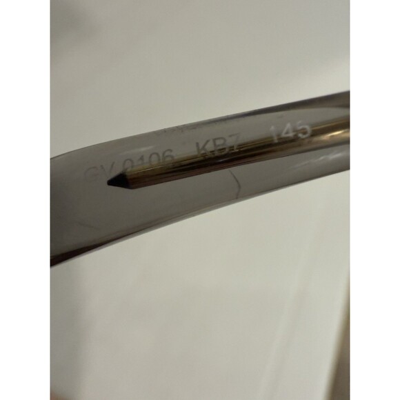 Givenchy Eyeglasses GV 0106 KB7 145 Crystal Grey Color + Trina Turk Case